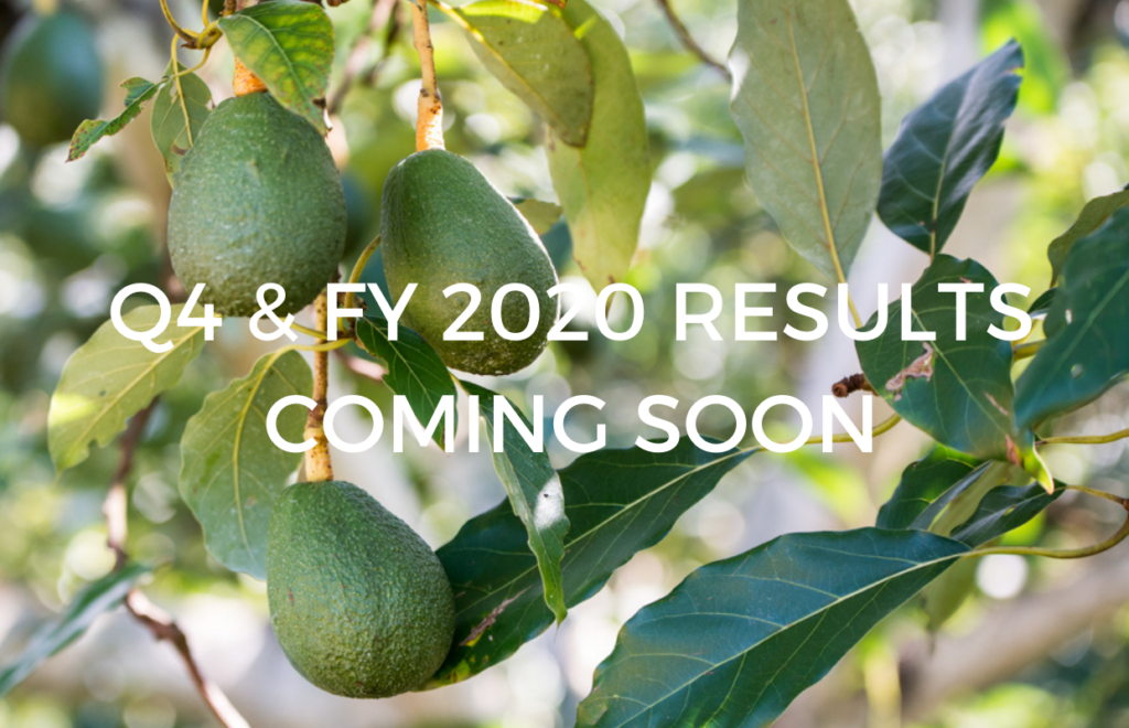 Q$ & FY 2020 Results Coming Soon