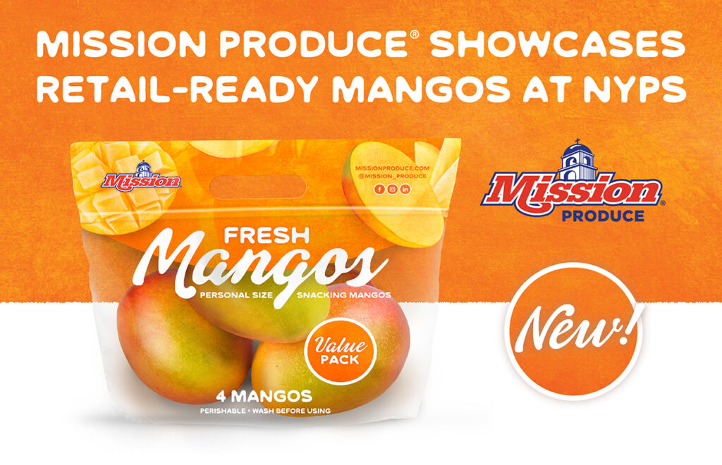 Mission Produce Showcase Retail-Ready Mangos at NYPS