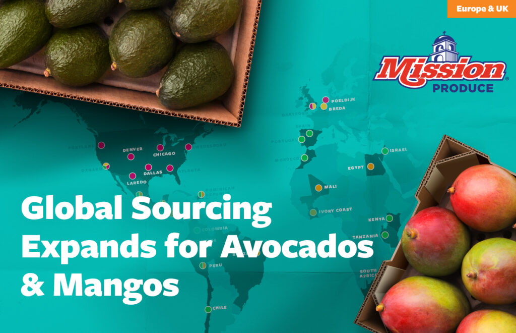Global Sourcing Expands for Avocados & Mangos