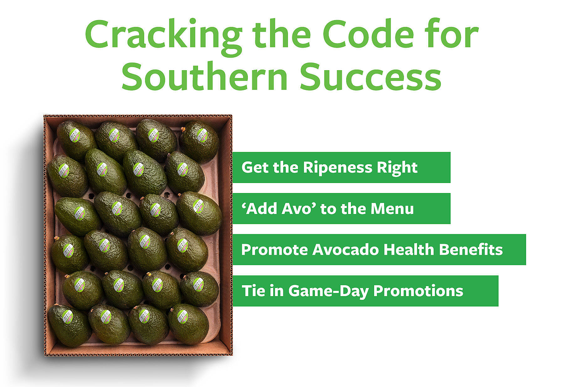 Cracking the code for southern success graphic