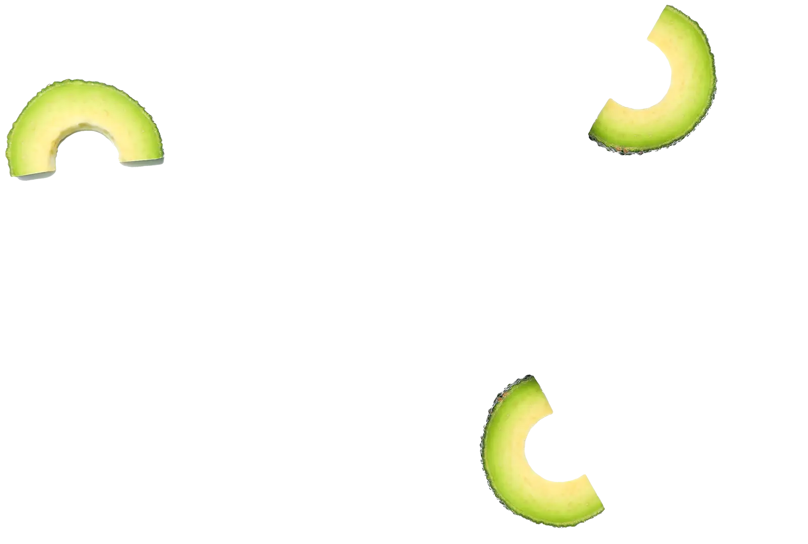 avocado slices