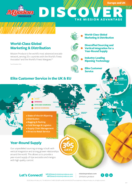 Mango marketing and distribution sell sheet