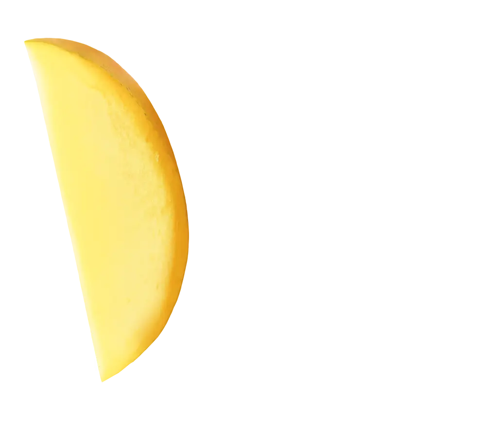 1 mango slice