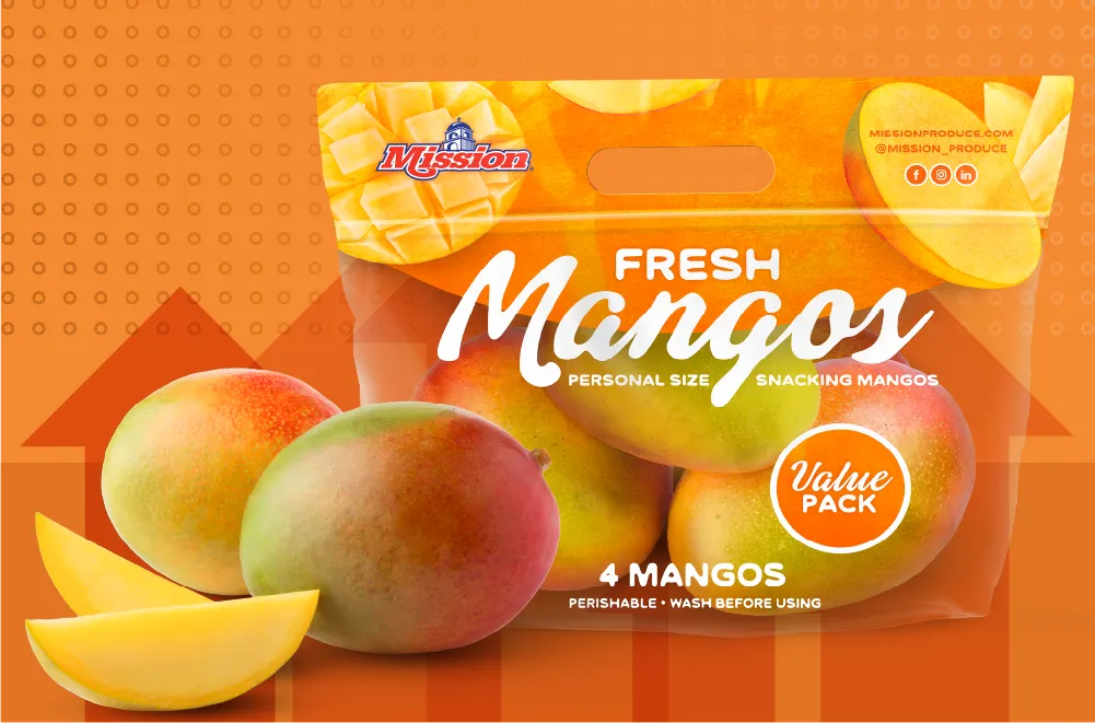 graphic with Mission mangos