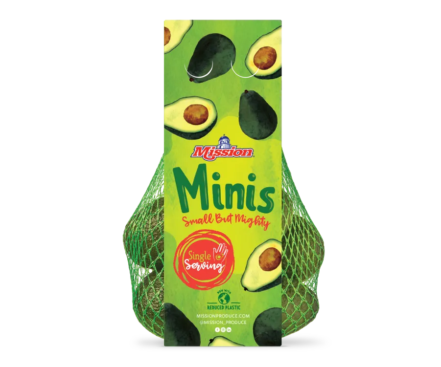 Photo of Mission Minis avocado bag