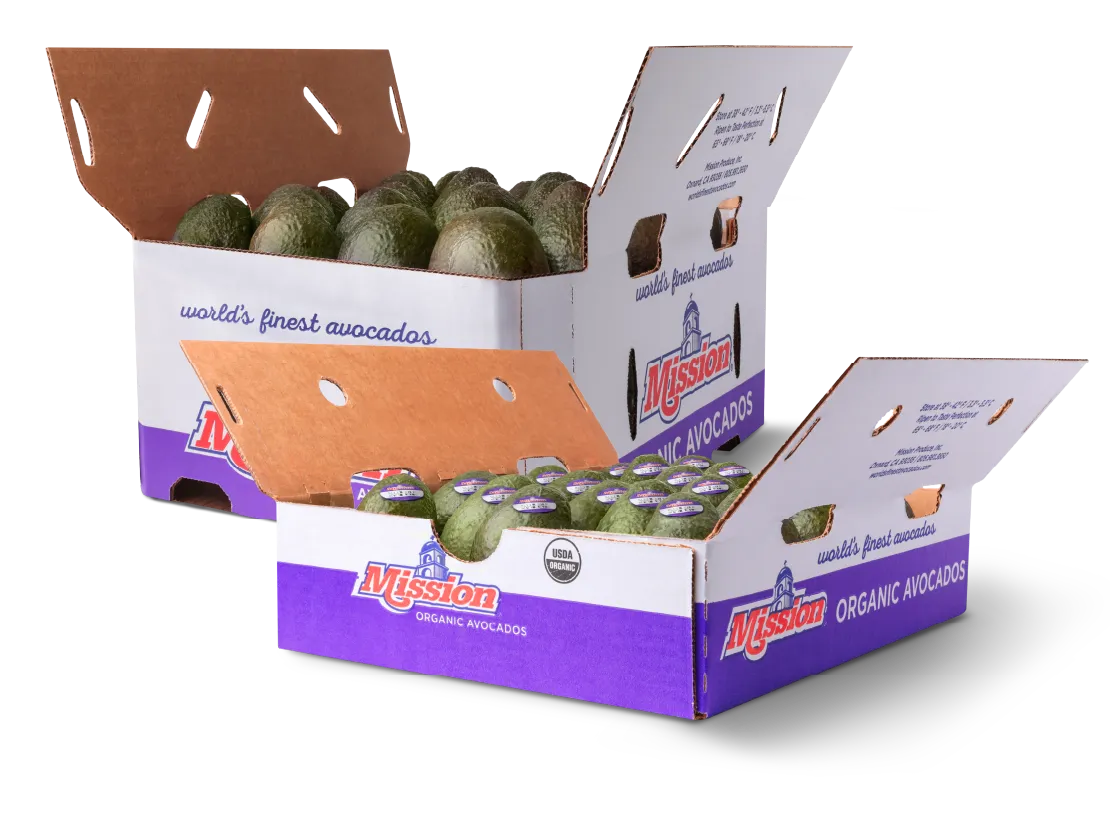 Mission organic avocados