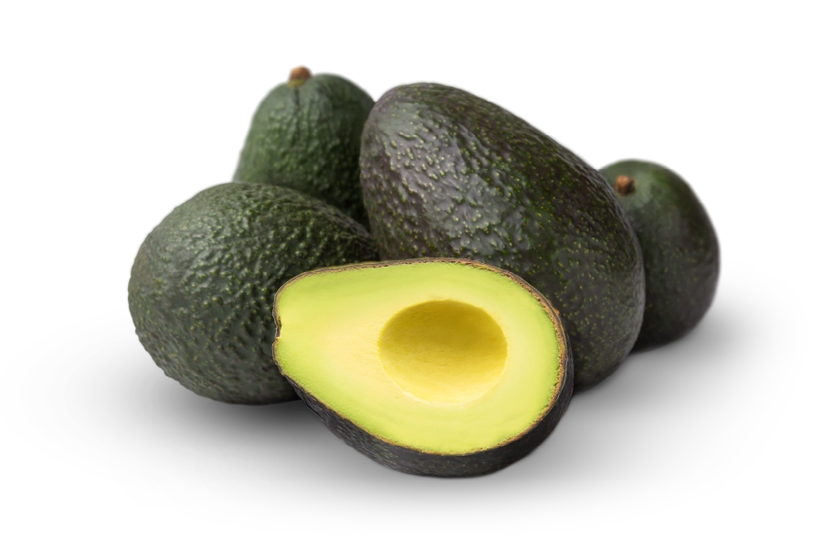 grouping of avocados